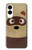 S2825 Cute Cartoon Raccoon Case For Samsung Galaxy S25 Edge