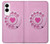 S2847 Pink Retro Rotary Phone Case For Samsung Galaxy S25 Edge