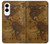 S2861 Antique World Map Case For Samsung Galaxy S25 Edge