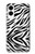 S3056 Zebra Skin Texture Graphic Printed Case For Samsung Galaxy S25 Edge