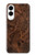 S3405 Fish Tattoo Leather Graphic Print Case For Samsung Galaxy S25 Edge