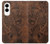 S3405 Fish Tattoo Leather Graphic Print Case For Samsung Galaxy S25 Edge