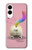 S3923 Cat Bottom Rainbow Tail Case For Samsung Galaxy S25 Edge