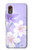 S2361 Purple White Flowers Case For Samsung Galaxy XCover7 S2361 Purple White Flowers Case For Samsung Galaxy XCover7