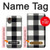 S2842 Black and White Buffalo Check Pattern Case For Samsung Galaxy XCover7