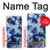 S3439 Fabric Indigo Tie Dye Case For Samsung Galaxy XCover7