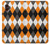 S3421 Black Orange White Argyle Plaid Case For Samsung Galaxy XCover7 Pro S3421 Black Orange White Argyle Plaid Case For Samsung Galaxy XCover7 Pro