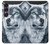 S0123 Grim White Wolf Case For Sony Xperia 1 VII