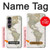 S0604 World Map Case For Sony Xperia 1 VII