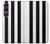 S2297 Black and White Vertical Stripes Case For Sony Xperia 1 VII