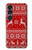 S2835 Christmas Reindeer Knitted Pattern Case For Sony Xperia 1 VII