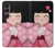 S3042 Japan Girl Hina Doll Kimono Sakura Case For Sony Xperia 1 VII