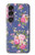 S3265 Vintage Flower Pattern Case For Sony Xperia 1 VII