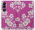 S3924 Cherry Blossom Pink Background Case For Sony Xperia 1 VII