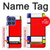 S0157 Composition Red Blue Yellow Case For Motorola Moto G Stylus 5G (2025), Edge 60 Stylus