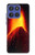 S0745 Volcano Lava Case For Motorola Moto G Stylus 5G (2025,2026), Edge 60 Stylus
