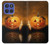 S1083 Pumpkin Spider Candles Halloween Case For Motorola Moto G Stylus 5G (2025,2026), Edge 60 Stylus