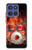 S1431 Skull Drum Fire Rock Case For Motorola Moto G Stylus 5G (2025,2026), Edge 60 Stylus
