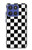 S1611 Black and White Check Chess Board Case For Motorola Moto G Stylus 5G (2025,2026), Edge 60 Stylus