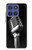 S1672 Retro Microphone Jazz Music Case For Motorola Moto G Stylus 5G (2025), Edge 60 Stylus