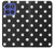 S2299 Black Polka Dots Case For Motorola Moto G Stylus 5G (2025,2026), Edge 60 Stylus