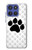 S2355 Paw Foot Print Case For Motorola Moto G Stylus 5G (2025,2026), Edge 60 Stylus