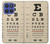 S2502 Eye Exam Chart Decorative Decoupage Poster Case For Motorola Moto G Stylus 5G (2025,2026), Edge 60 Stylus