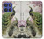 S2773 Peacock Chinese Brush Painting Case For Motorola Moto G Stylus 5G (2025,2026), Edge 60 Stylus