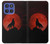 S2955 Wolf Howling Red Moon Case For Motorola Moto G Stylus 5G (2025,2026), Edge 60 Stylus