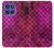 S3051 Pink Mermaid Fish Scale Case For Motorola Moto G Stylus 5G (2025,2026), Edge 60 Stylus
