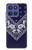 S3357 Navy Blue Bandana Pattern Case For Motorola Moto G Stylus 5G (2025,2026), Edge 60 Stylus
