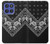 S3363 Bandana Black Pattern Case For Motorola Moto G Stylus 5G (2025,2026), Edge 60 Stylus