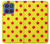 S3526 Red Spot Polka Dot Case For Motorola Moto G Stylus 5G (2025,2026), Edge 60 Stylus