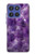 S3713 Purple Quartz Amethyst Graphic Printed Case For Motorola Moto G Stylus 5G (2025,2026), Edge 60 Stylus