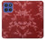 S3817 Red Floral Cherry blossom Pattern Case For Motorola Moto G Stylus 5G (2025,2026), Edge 60 Stylus