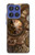 S3927 Compass Clock Gage Steampunk Case For Motorola Moto G Stylus 5G (2025,2026), Edge 60 Stylus