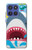 S3947 Shark Helicopter Cartoon Case For Motorola Moto G Stylus 5G (2025,2026), Edge 60 Stylus