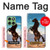 S0934 Wild Black Horse Case For Motorola Edge 60