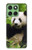 S1073 Panda Enjoy Eating Case For Motorola Edge 60