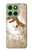 S2372 T-Rex Jurassic Fossil Case For Motorola Edge 60