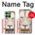 S2399 White Lion Face Case For Motorola Edge 60