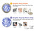 S2768 Willow Pattern Graphic Case For Motorola Edge 60
