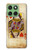 S2833 Poker Card Queen Hearts Case For Motorola Edge 60