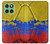 S3306 Colombia Flag Vintage Football Graphic Case For Motorola Edge 60