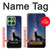 S3555 Wolf Howling Million Star Case For Motorola Edge 60