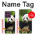 S1073 Panda Enjoy Eating Case For Motorola Edge 60 Pro