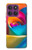 S1671 Rainbow Colorful Rose Case For Motorola Edge 60 Pro