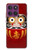 S3023 Japan Good Luck Daruma Doll Case For Motorola Edge 60 Pro