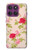 S3037 Pretty Rose Cottage Flora Case For Motorola Edge 60 Pro