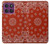 S3355 Bandana Red Pattern Case For Motorola Edge 60 Pro